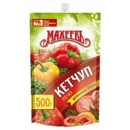 Кетчуп Махеевъ Лечо с кусочками овощей 500г