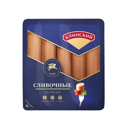 Сосиски Клинский Сливочные 470г
